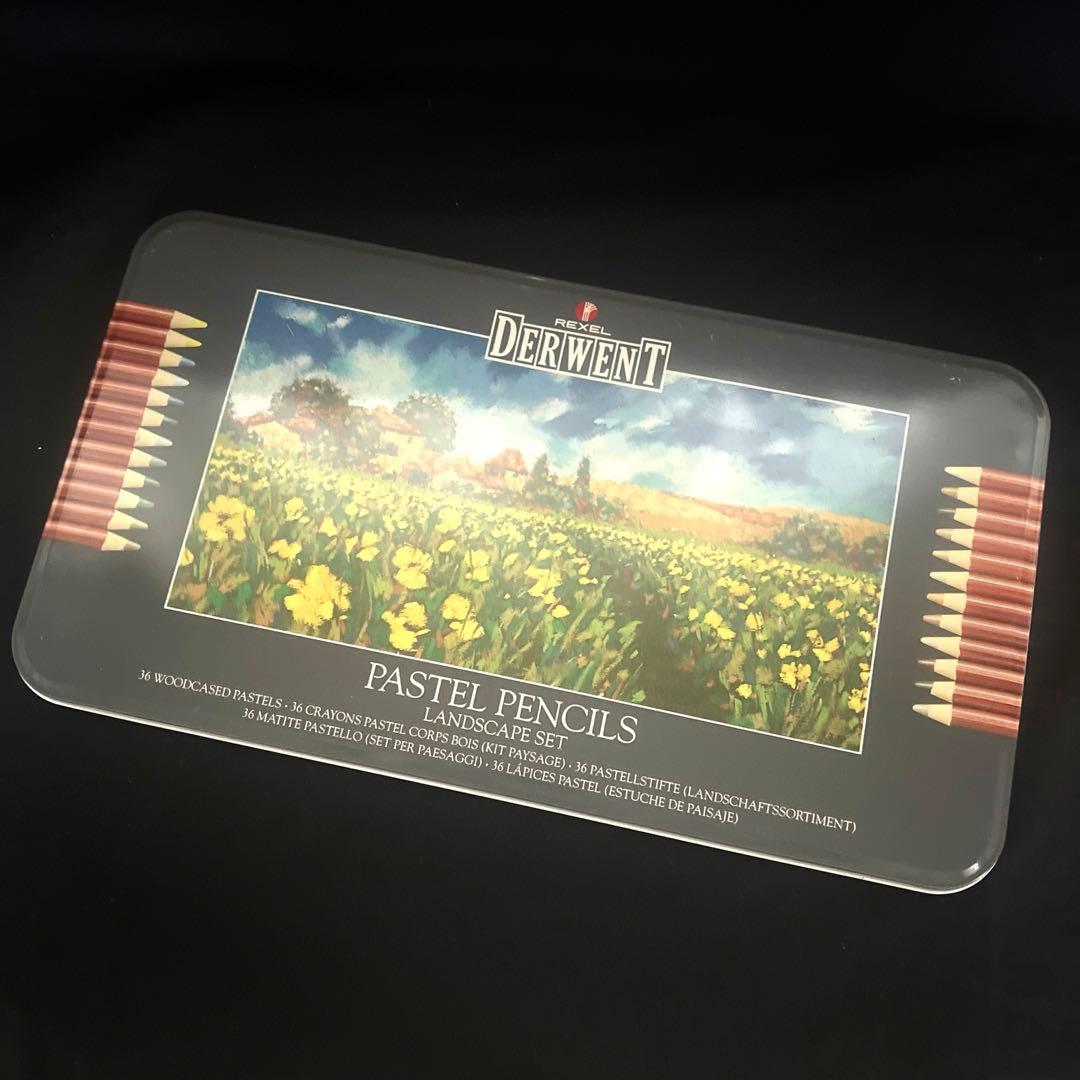 ダーウェント パステルペンシル　色鉛筆　36色セット　高級　パステル画