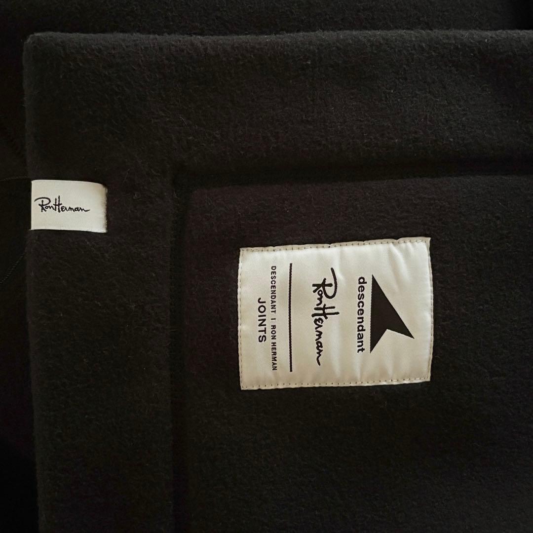 ディセンダント x ロンハーマン カシャロ フリース ブランケット ブラック