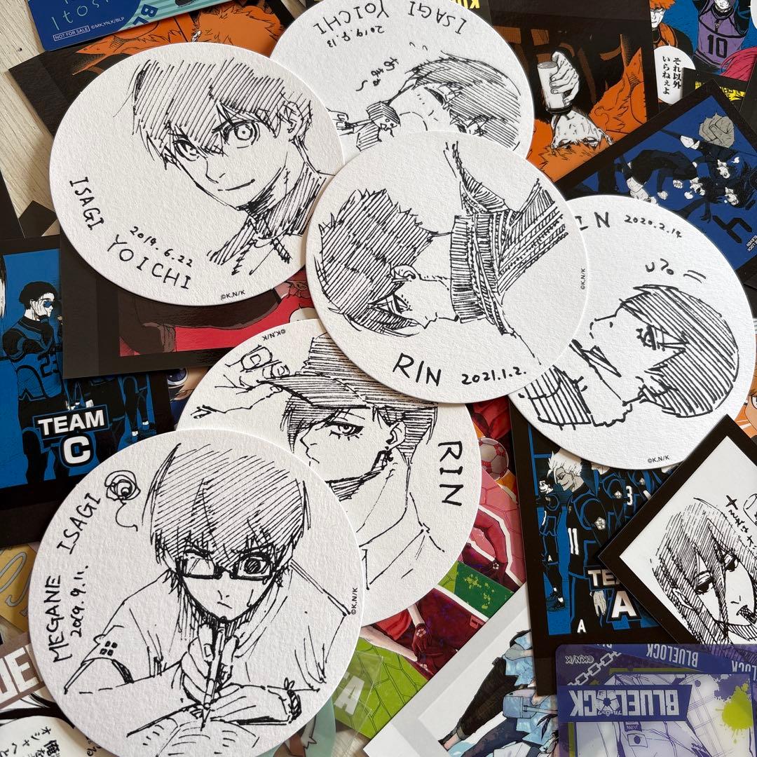 アニメグッズ ブルーロック　紙類　大量　まとめ売り