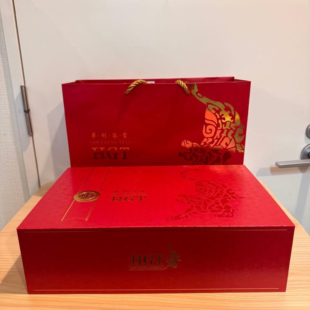 HGT 烏龍茶　2缶セット　龍韻梨山 馥貴紅烏龍　台湾