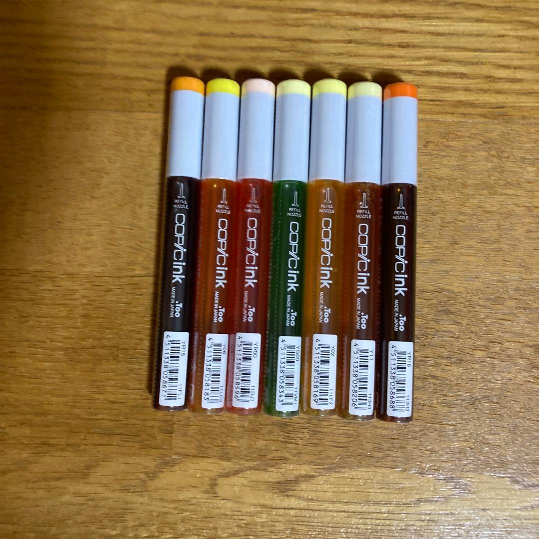コピックインク未使用71本＆使用中30本合わせて101本さらにおまけ付き