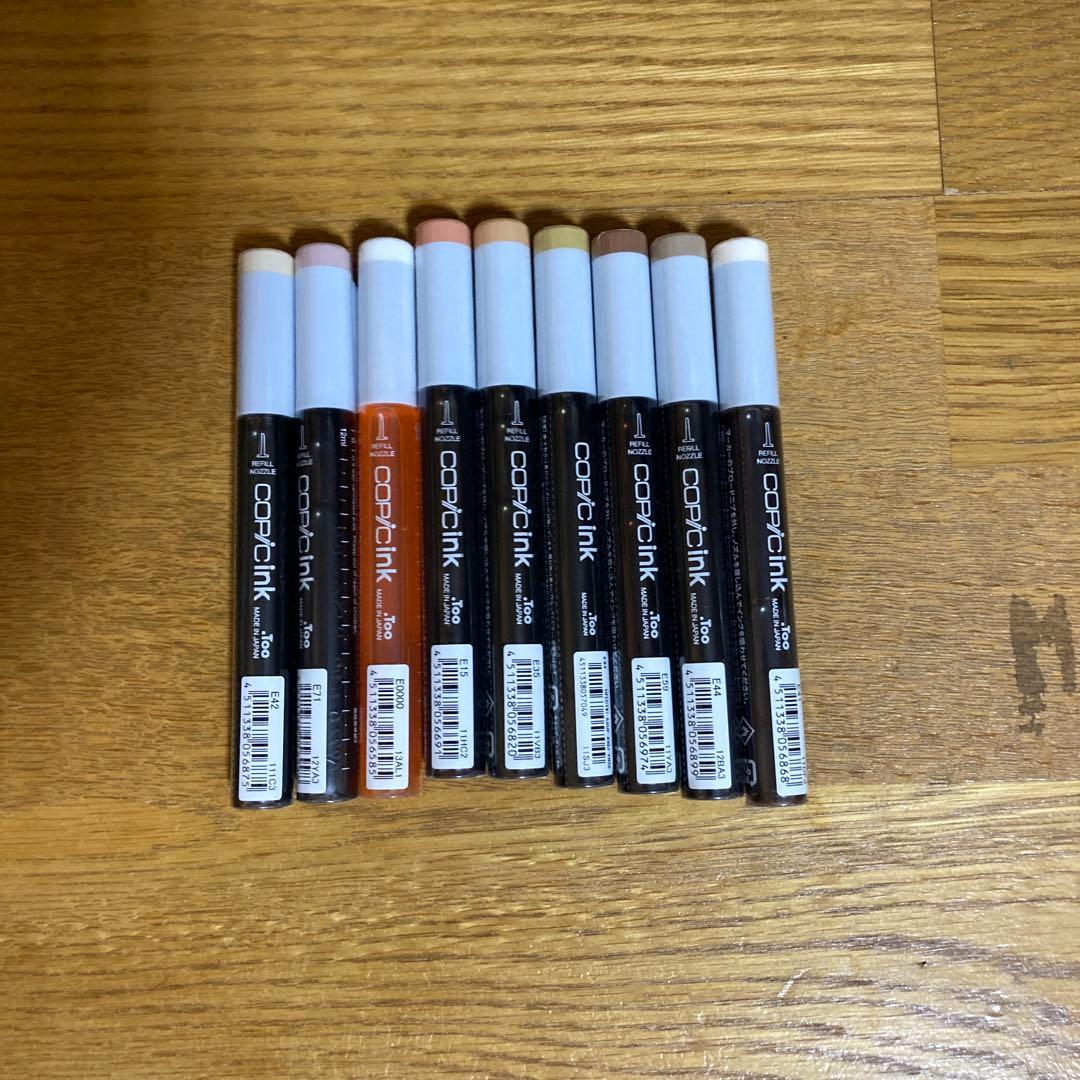 コピックインク未使用71本＆使用中30本合わせて101本さらにおまけ付き