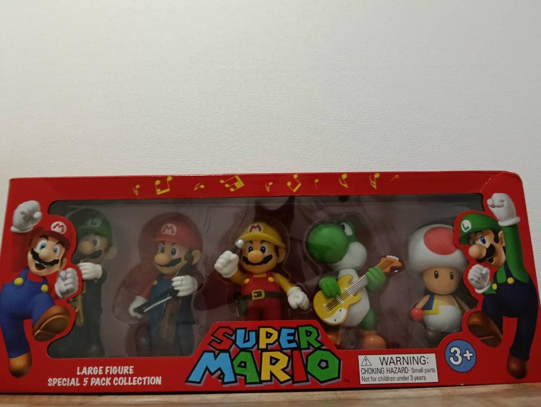【新品未開封品】スーパーマリオ 大型フィギュア 5パックコレクション ヨッシー