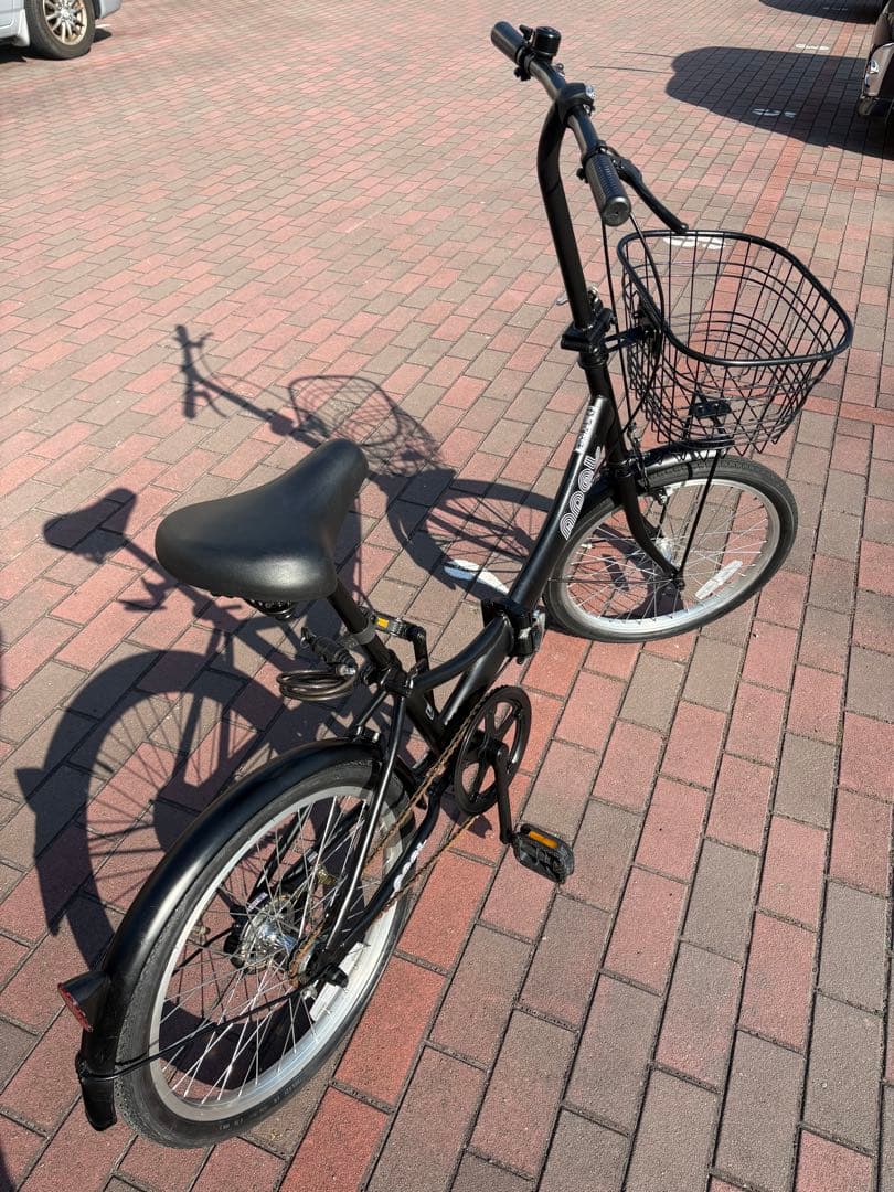 HIKARUさん専用 ブラッキー折り畳み自転車(20㌅)