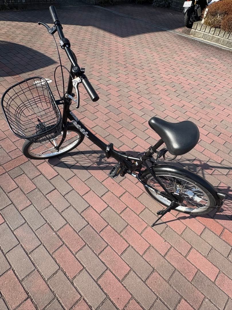 HIKARUさん専用 ブラッキー折り畳み自転車(20㌅)