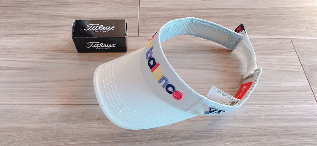 【新品】Newbalance golf sun visor ニューバランスゴルフ
