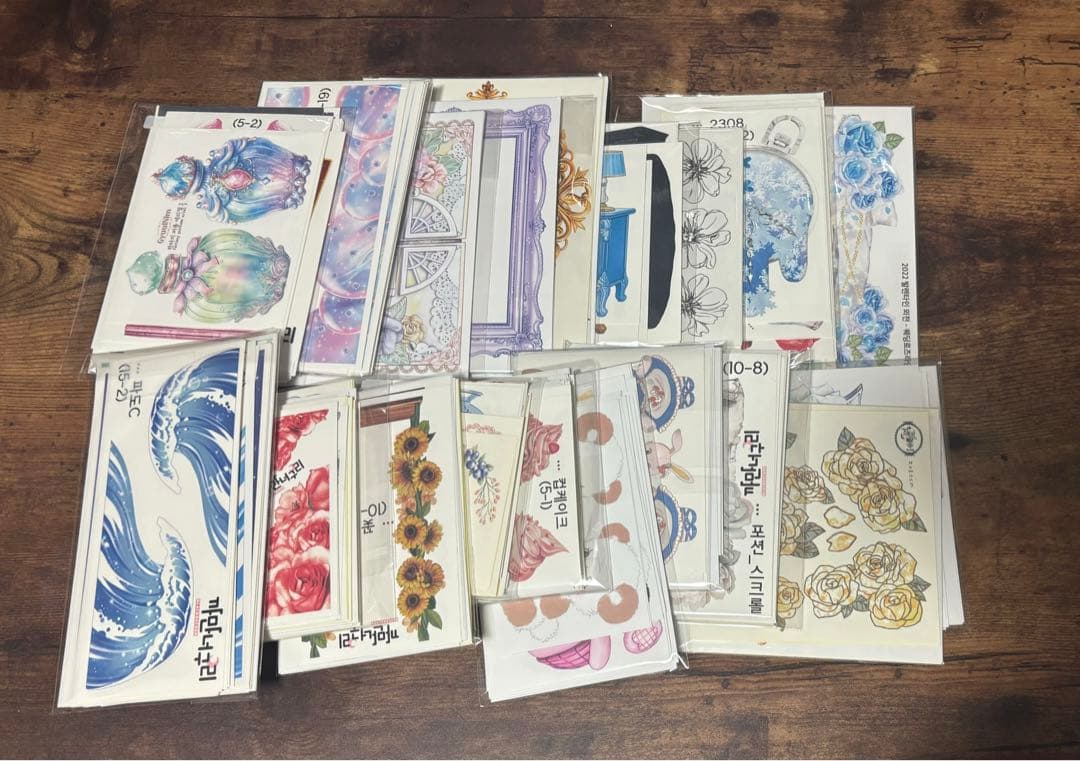 海外ステッカー　女の子　装飾　まとめ売り