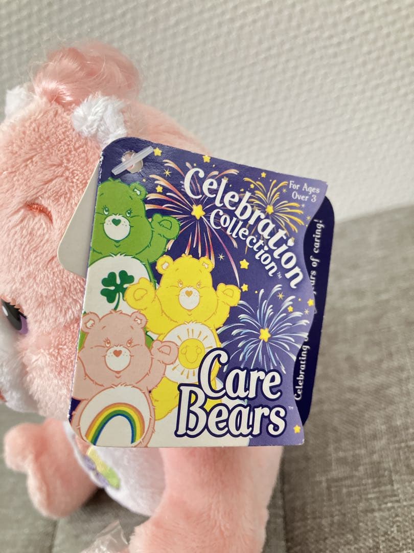 ケアベア デイドリーム ベア 復刻 20周年 くま ぬいぐるみ ピンク