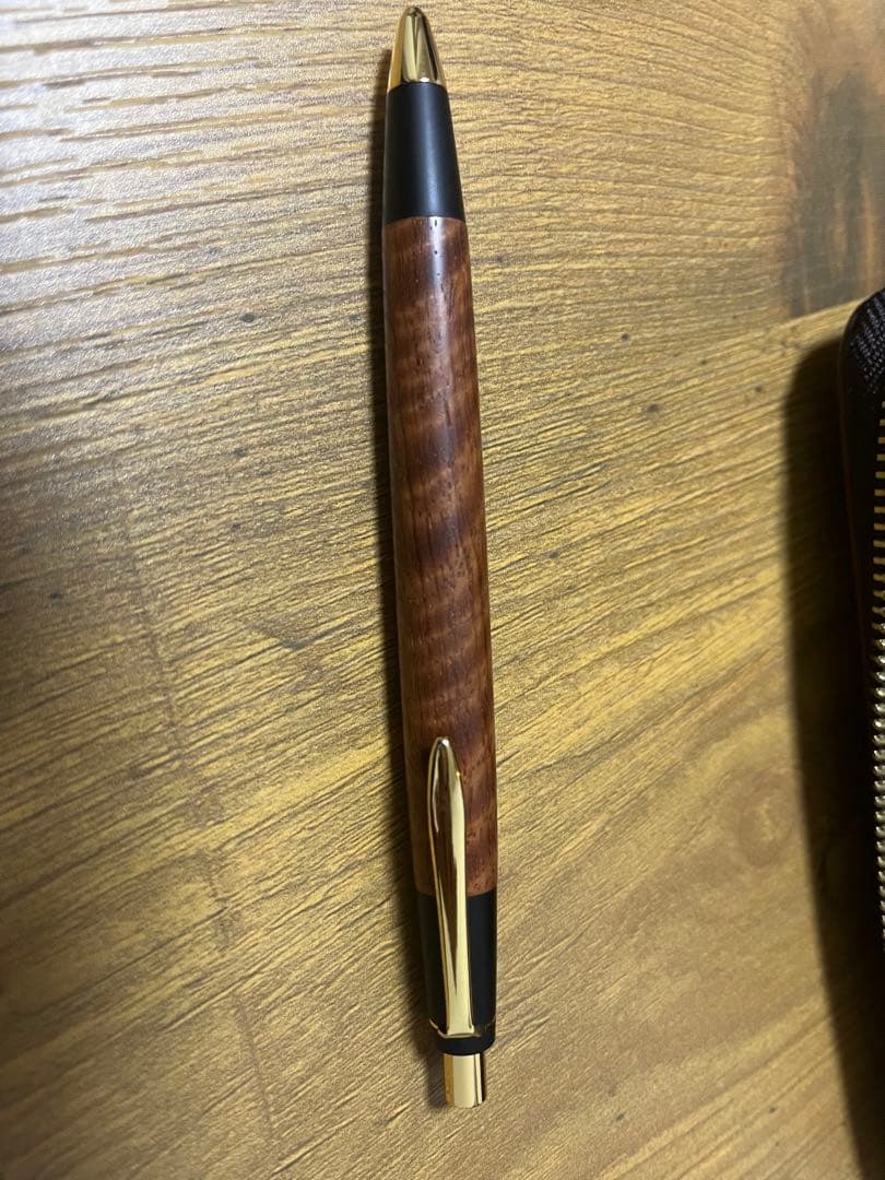 \"ntm\"野原工芸本花梨虎杢新型シャーペン