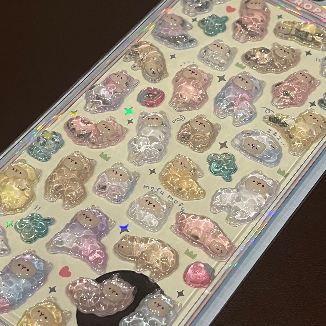 ボンボンドロップシール　アルパカ