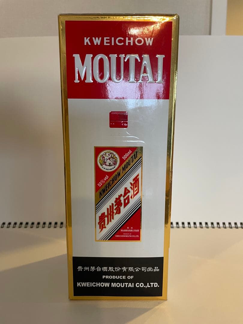 MOUTAI 500ml 53% 2008年製 ギフトボックス付き