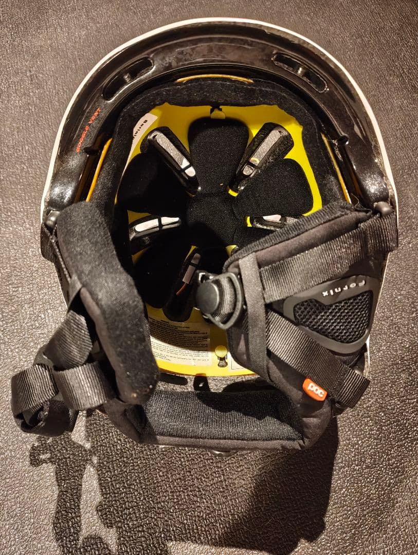 POC Fornix ヘルメット ホワイト/オレンジ