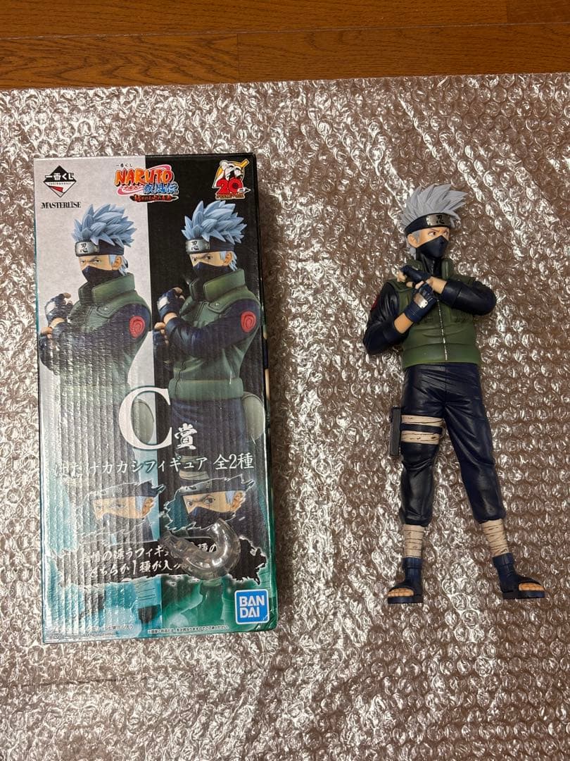一番くじ　NARUTO フィギュ C賞 カカシ 両目写輪眼