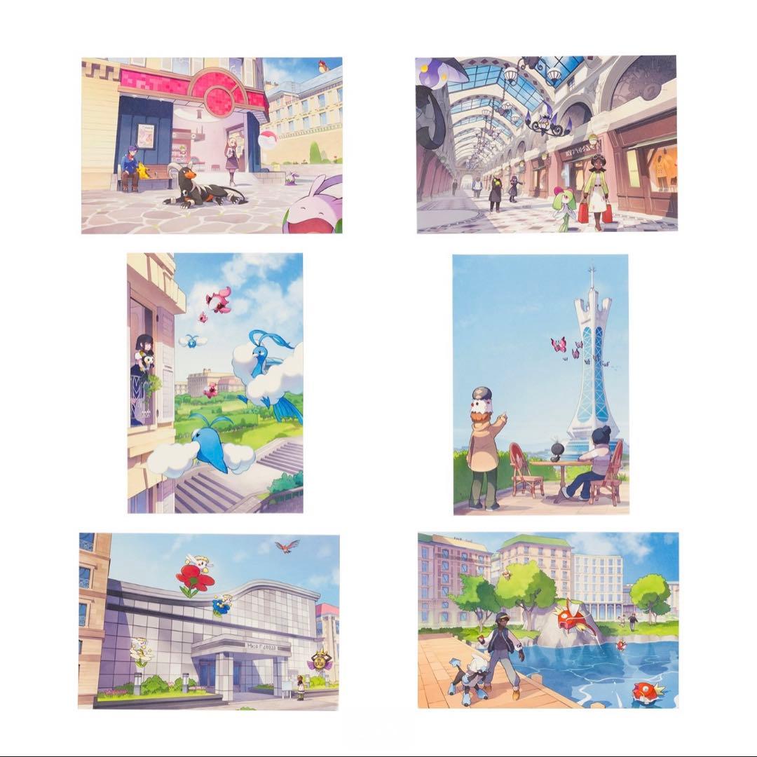 ポスター　ポストカード Pokémon LEGENDS Z-A マップ