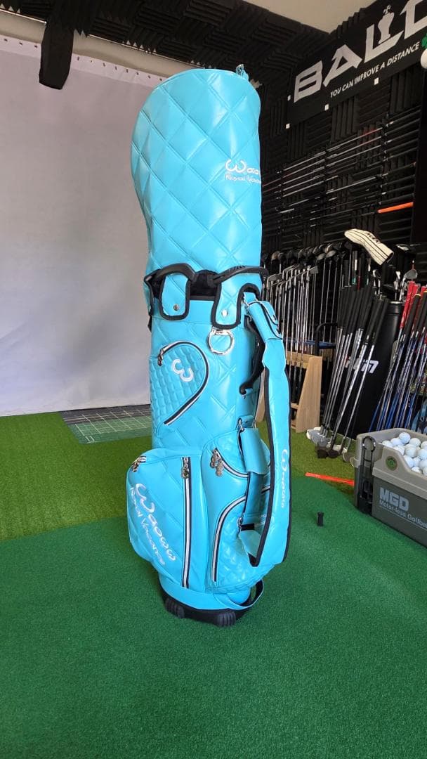 Waoww CADDIEBAG スタンド式　ティファニーブルー