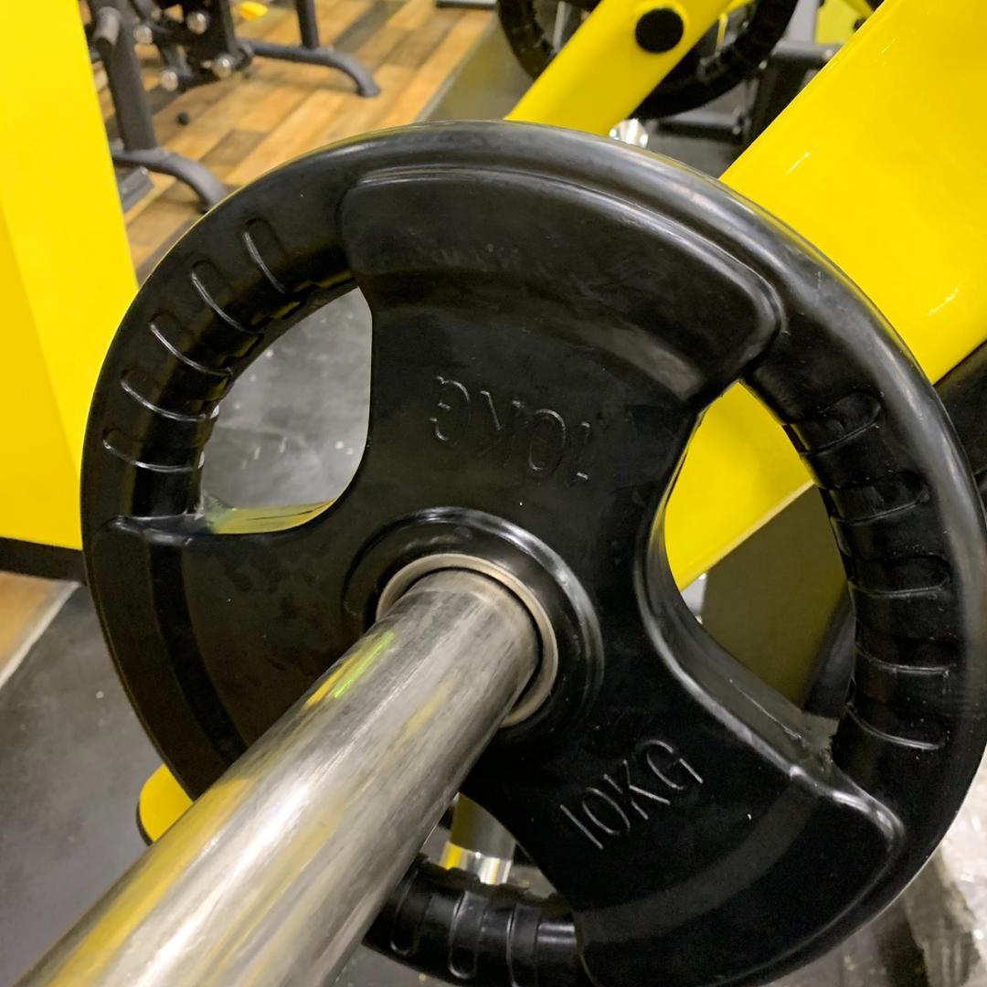 総重量140kg Φ50mm 3グリップラバープレート　計8枚SET