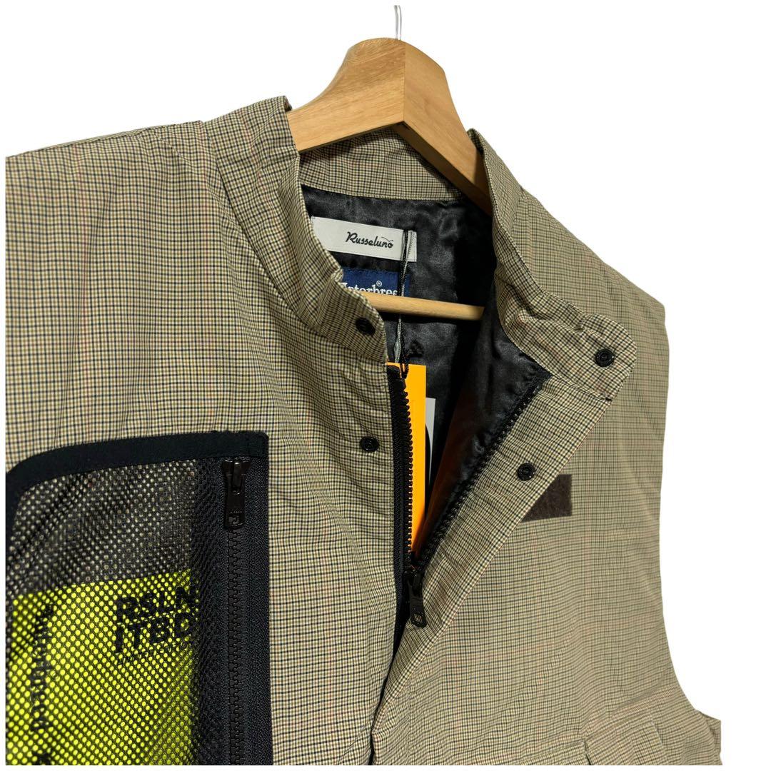 インターブリード ラッセルノ ゴルフ コーデュラ 中綿ベスト ベージュ 2XL