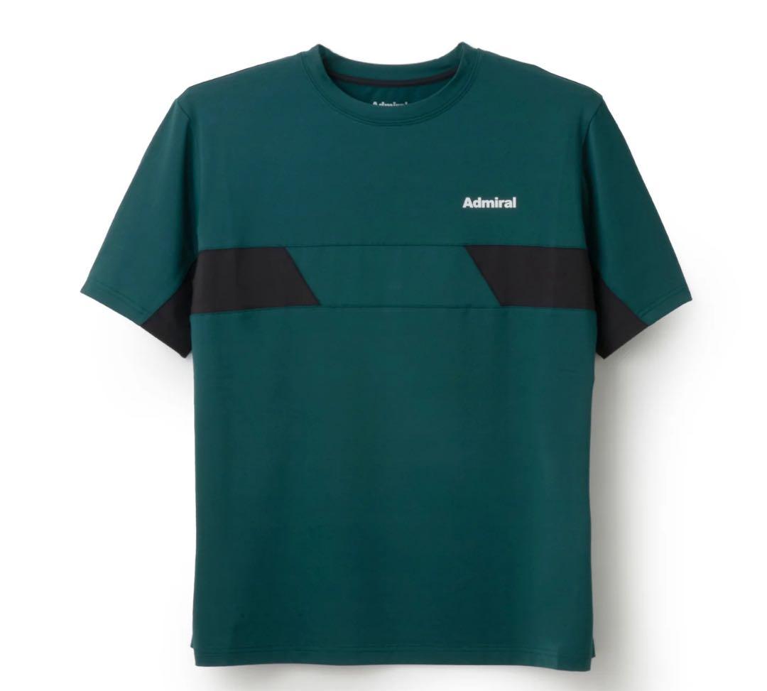 admiral 半袖Tシャツ　Lサイズ ATMA517 グリーン緑