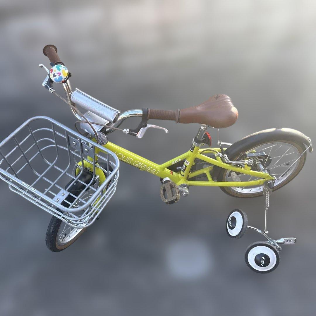 LOUIS GARNEAU 子供用自転車 ライムグリーン