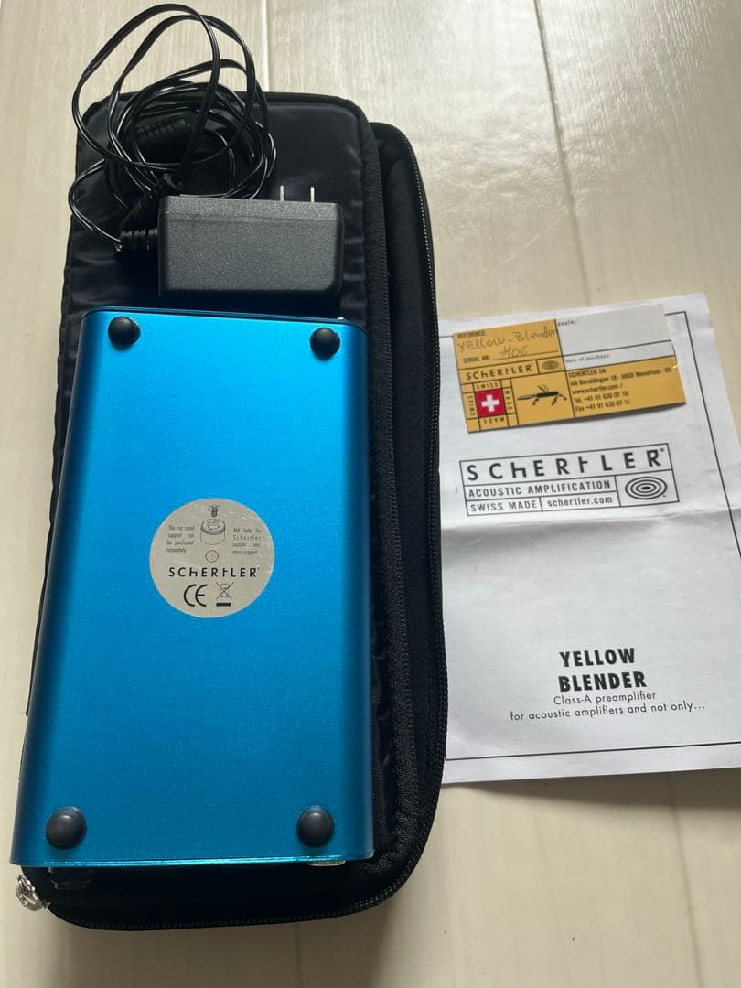 schertler yellow blender シャートラー　コントラバス