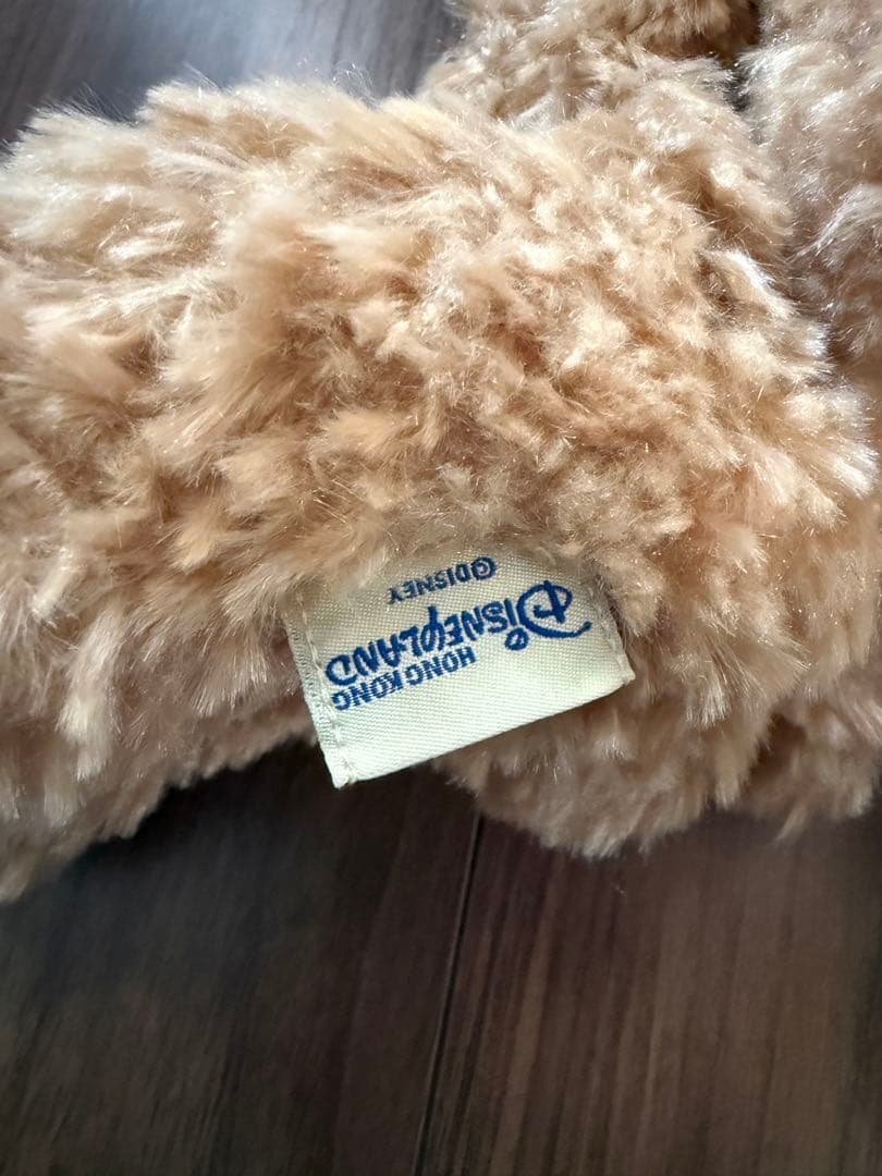 香港ディズニーランド限定ダッフィー おすわりカチューシャなど3点セット