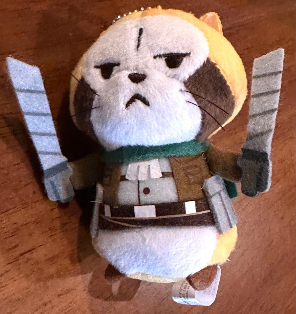 希少　タグつき　進撃の巨人 ×ラスカルコラボ　グッズセット