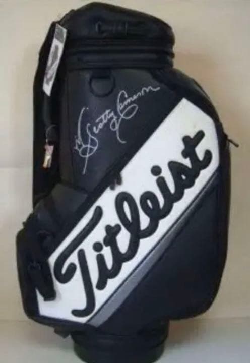 レア 直筆サイン入り ScottyCameron タイトリスト キャディバッグ