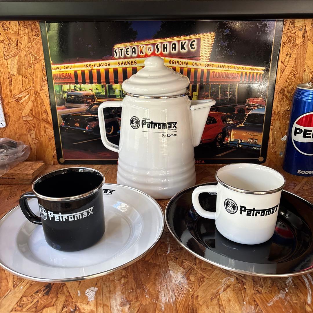 ☆ペトロマックス ケトル マグカップ プレート 皿 セット☆