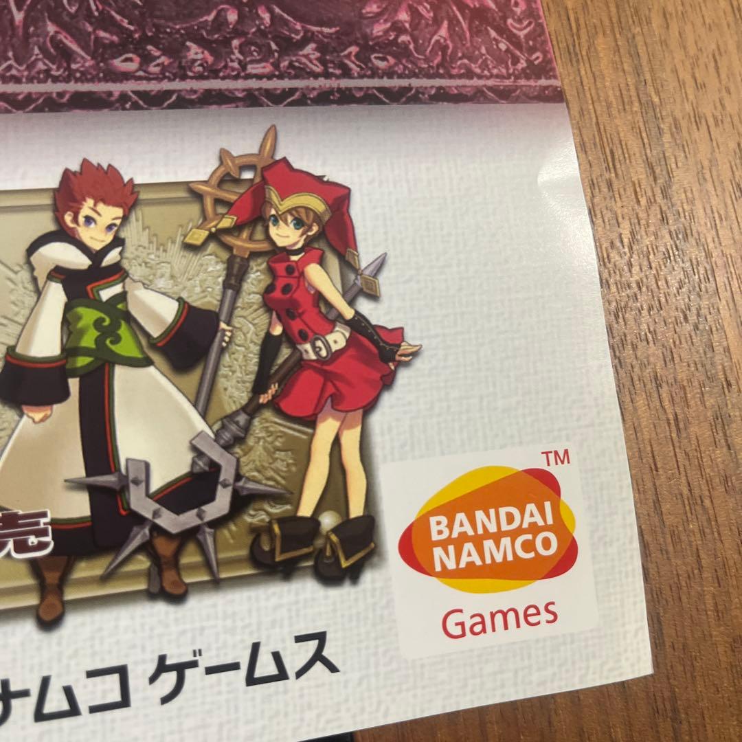 【希少品】テイルズ オブ デスティニー2 店頭販促ポスター　いのまたむつみ