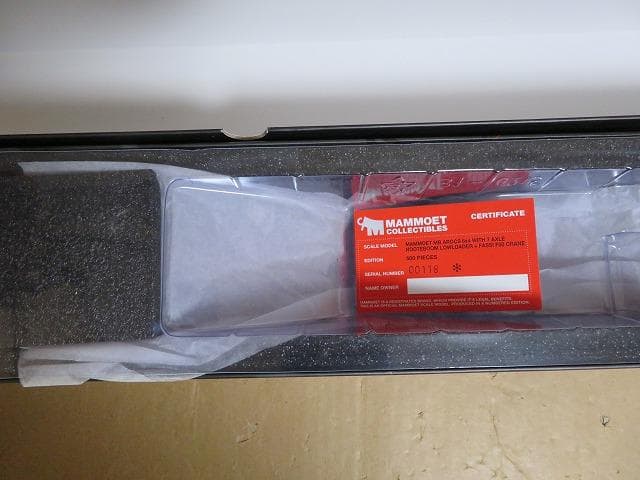 ミニカー IMC 1/50 Mammoet MB Arocs 6x4 7ac crane