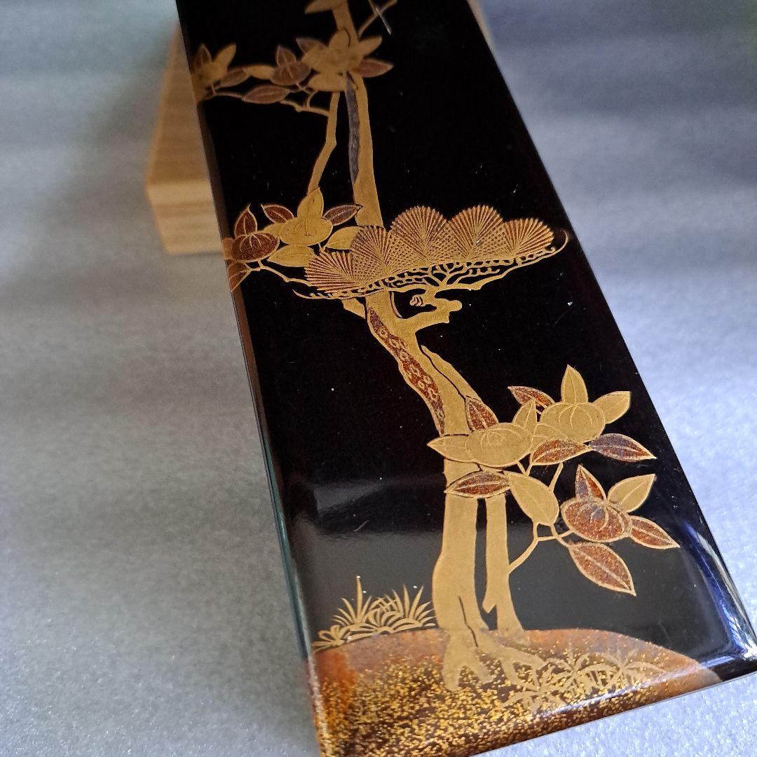 Jun  お値下げ中　　古美術　江戸中　装飾品箱　かんざし箱　極上金彩