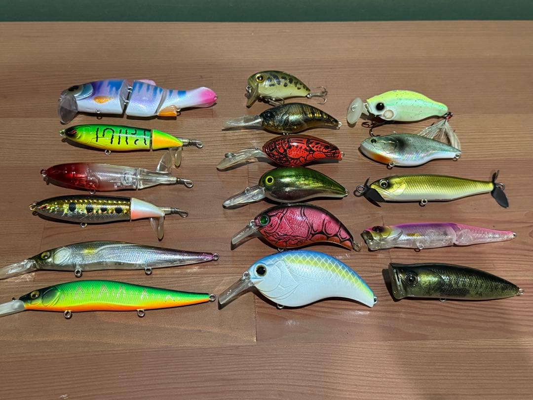 ルアーセット バス釣りダイワ イマカツ ジャッカル デプス OSP ガンクラフト