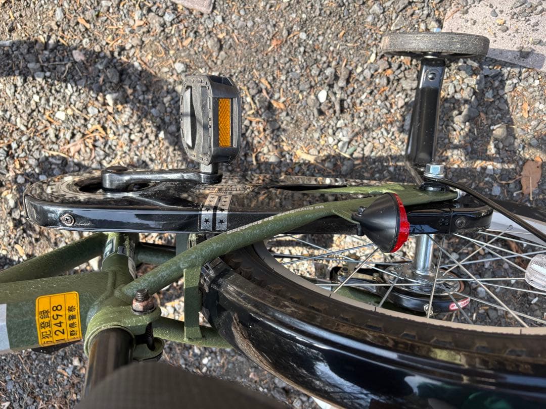 【美品】Jeep 子供用オリーブ色 2025年　　　　　　　現行モデル 18in