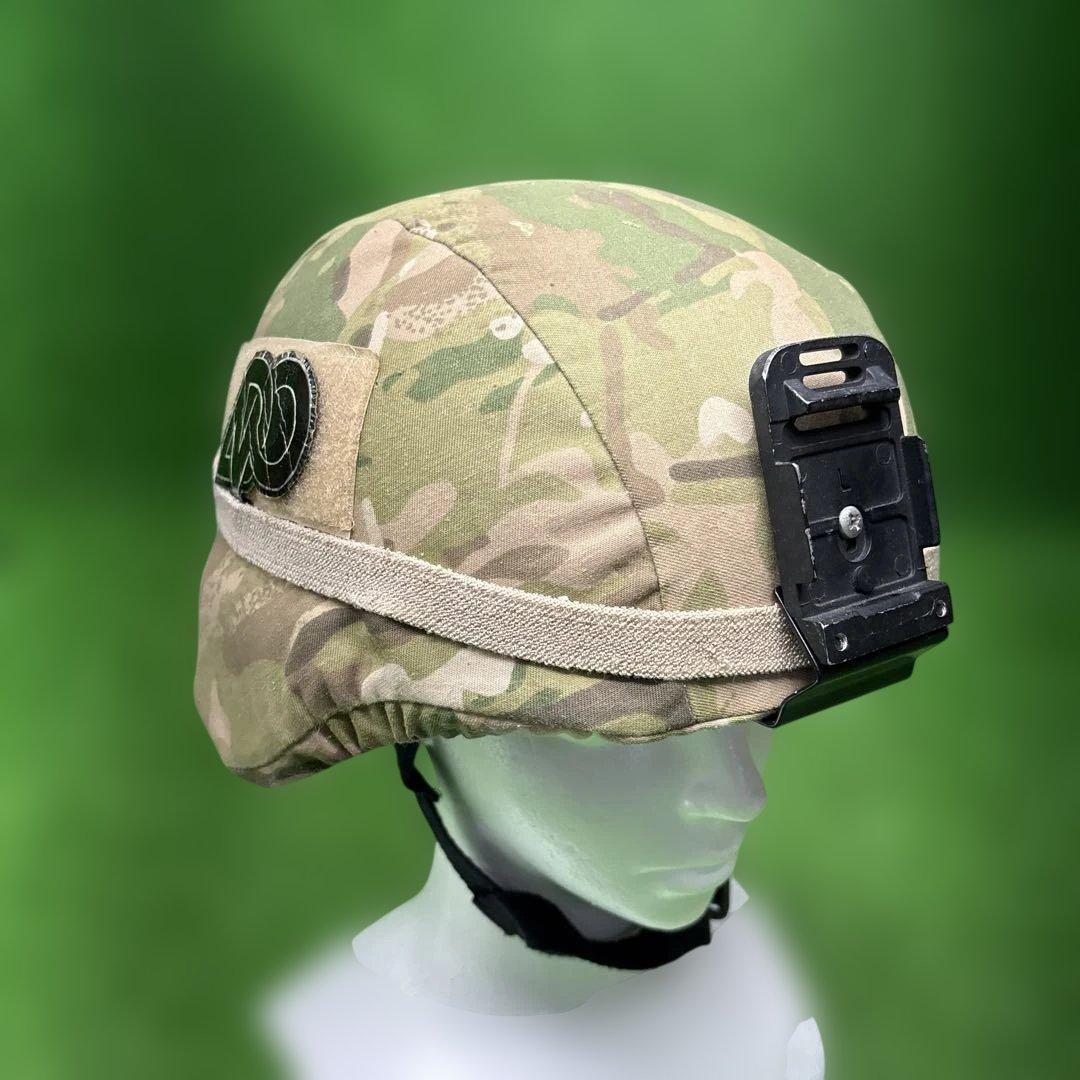 寶 米軍？マルチカム ヘルメット マウント付き アーミー サバゲー ミリタリー