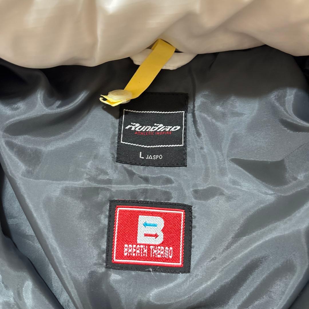 新品同様　希少　ミズノ RUNBIRD ロングダウンコート ベンチコート　L