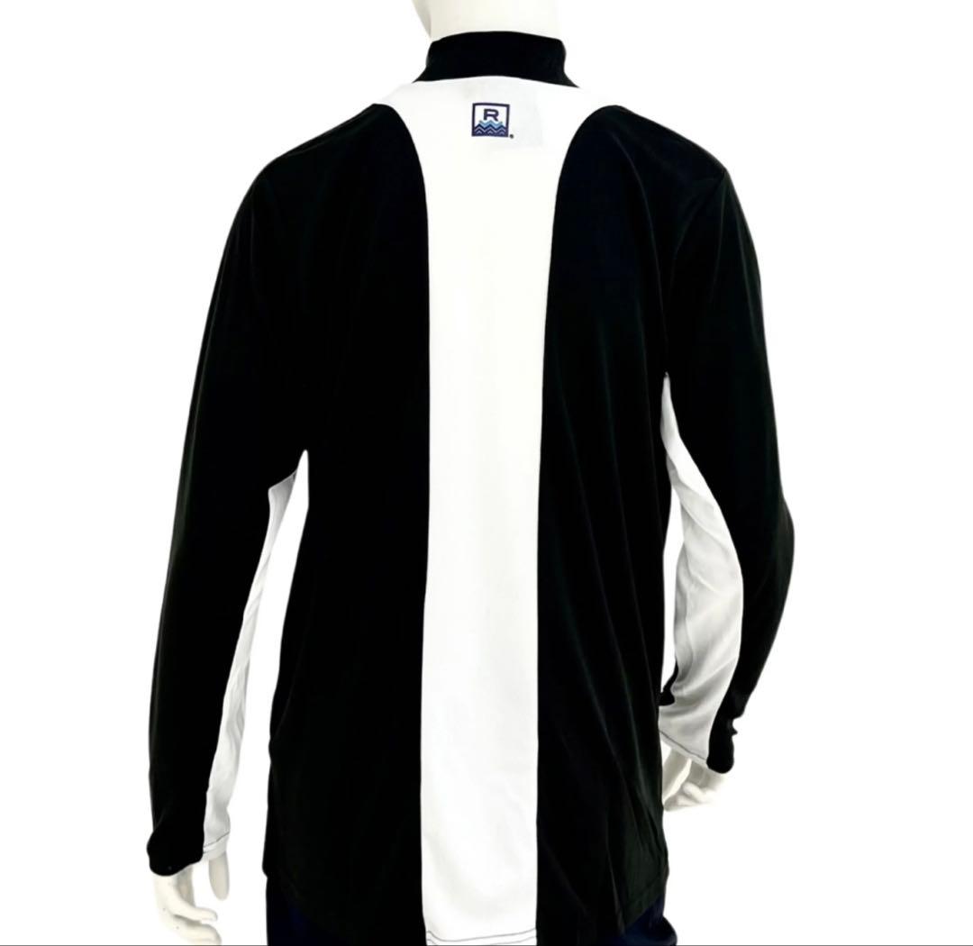 エリートグリップ　ROUGH WATERS 長袖モックネック　ブラック　LL