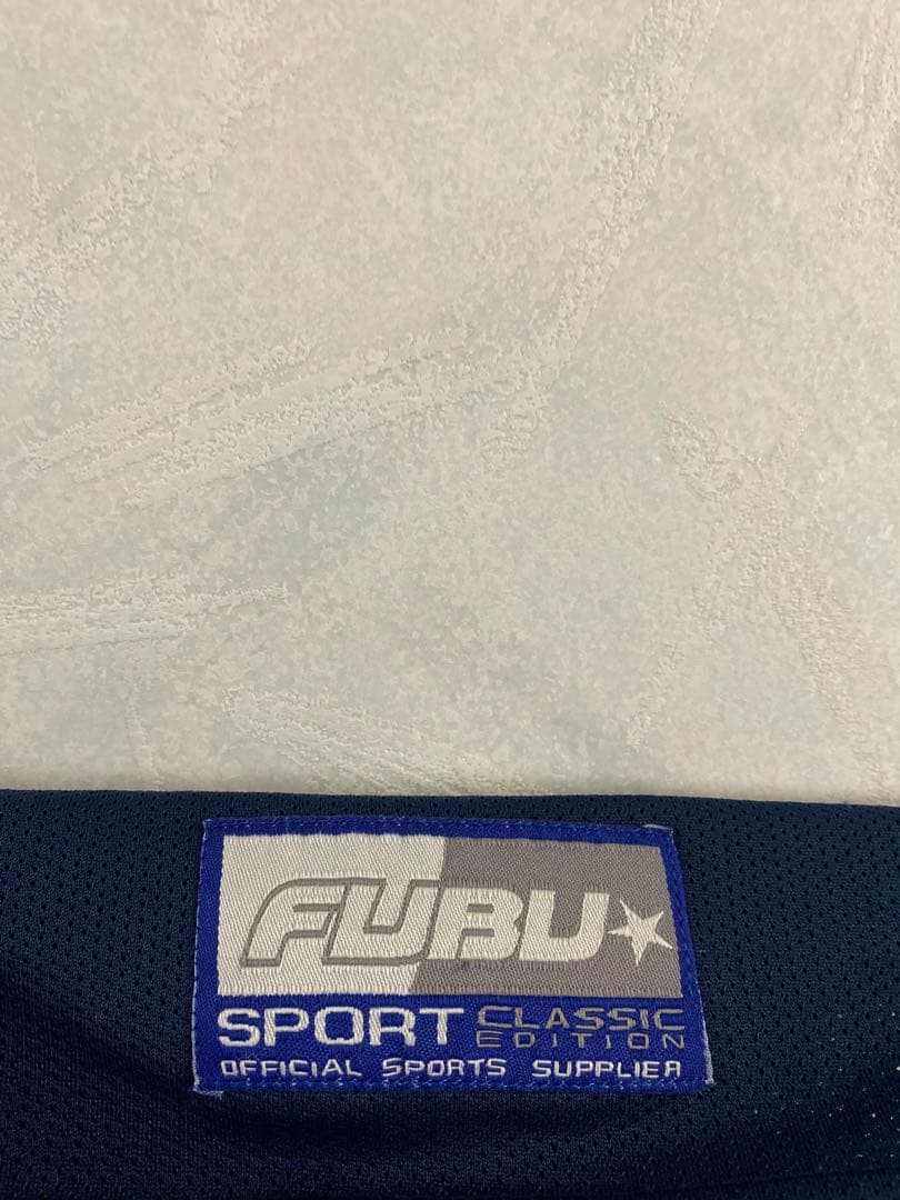FUBU フットボールシャツ サイズL フブ ヴィンテージ 90s ゲームシャツ