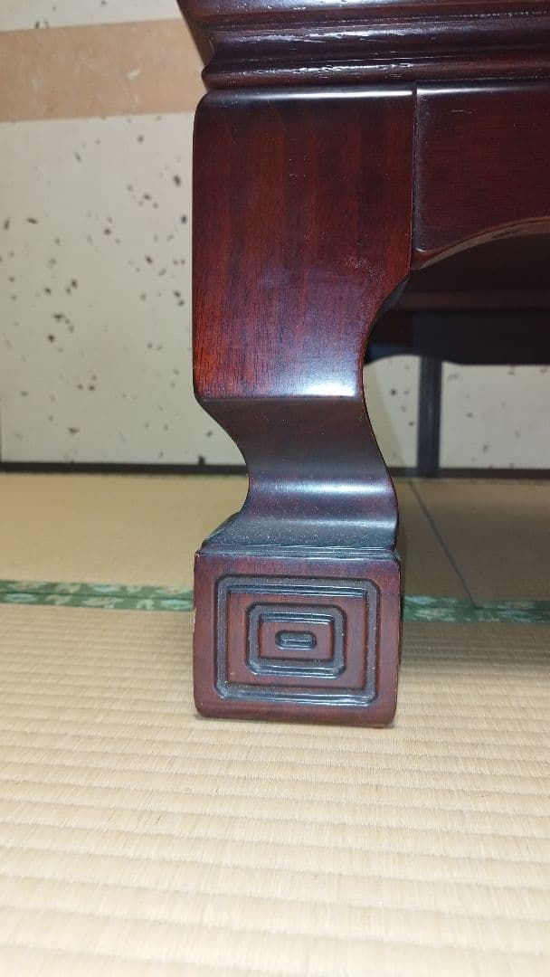 【直接引取】【 昭和レトロ 】高級 座卓 ローテーブル ２セット