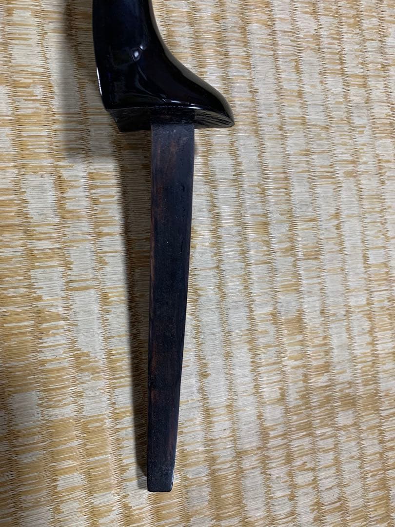 画像追加＆価格大幅調整！！昭和中期頃八重山黒木真壁型三線　古典音楽師範様より