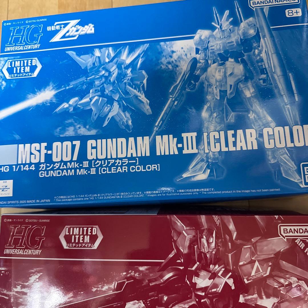 Zガンダム　ベース限定　２体セット　ガンダムMk-Ⅲ　デルタガンダム弐号機