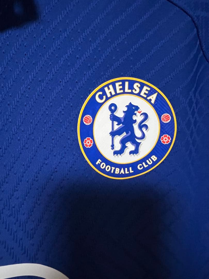 現地購入 マウント オーセンティック 21/22 ユニフォーム チェルシー FC