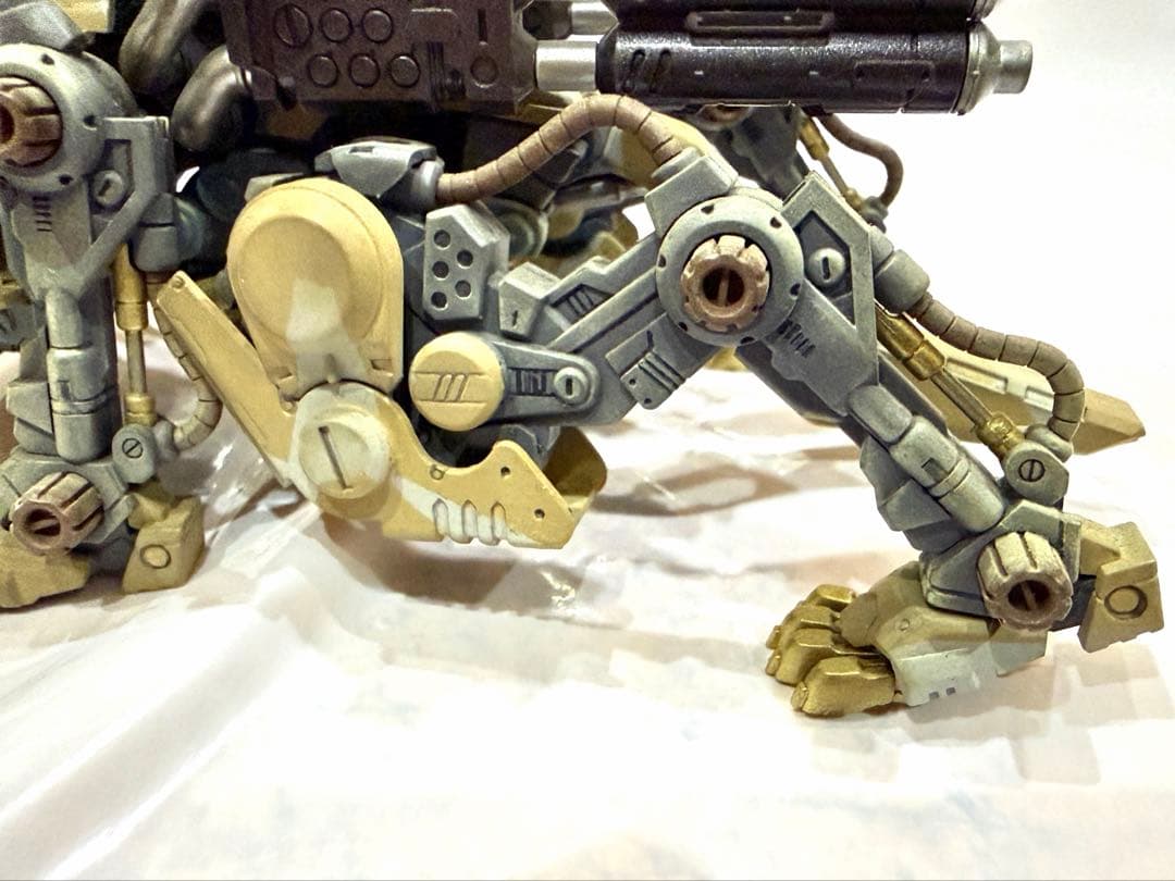 コトブキヤ コマンドウルフ 迷彩 汚し塗装 ウェザリング プラモデル HMM