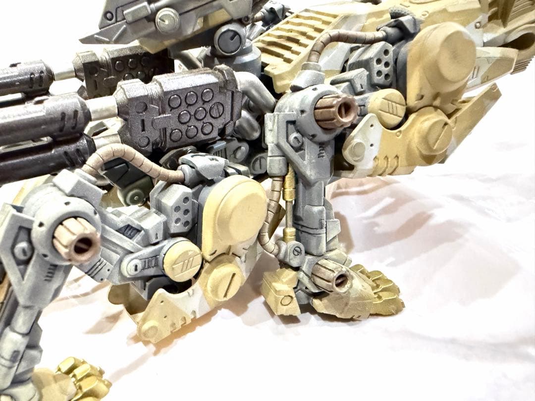 コトブキヤ コマンドウルフ 迷彩 汚し塗装 ウェザリング プラモデル HMM