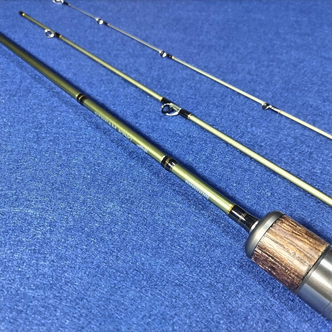 軽量マルチピースロッド 1.39m 4.6ft ベイト 3ピース トラウト 渓流