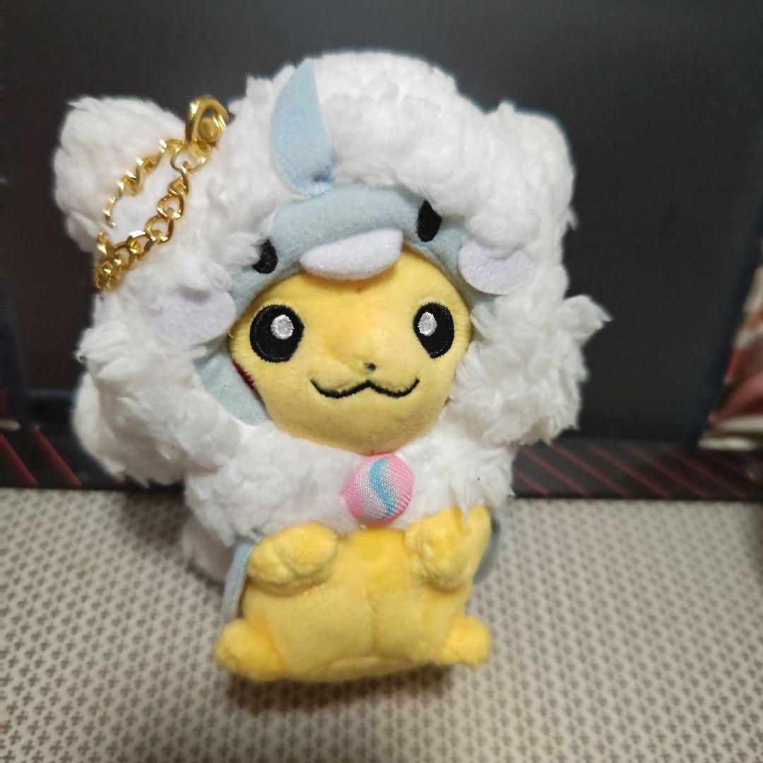 中古 くピカチュウ ポンチョ チルタリス マスコット ポケセン