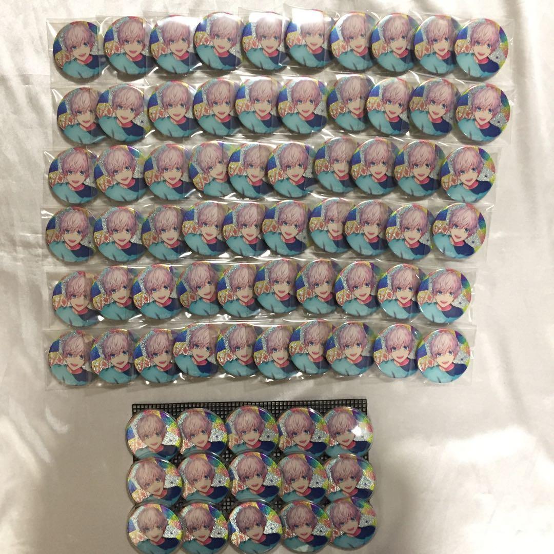 北門倫毘沙 缶バッジ バンビ