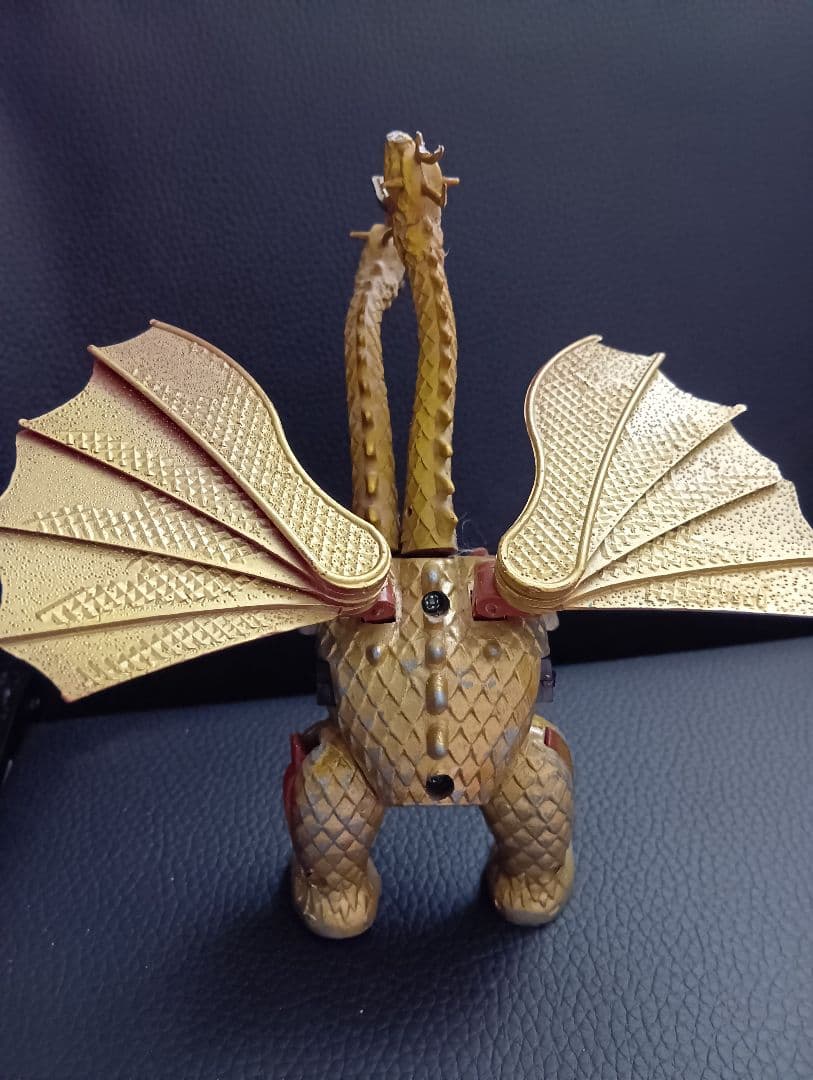 昭和レトロ希少　ブルマァク ジンクロン Z合金 キングギドラ　欠品有り