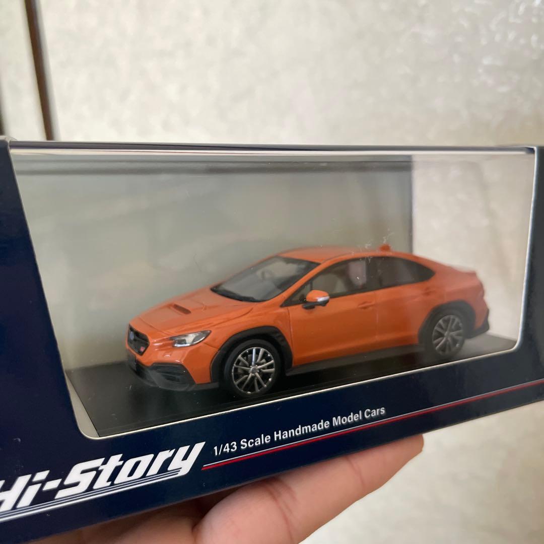 ミニカー Hi-story 1/43 subaru wrx s4