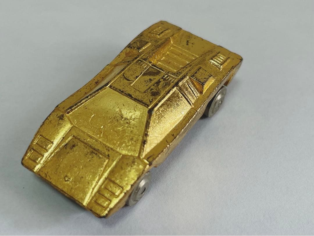 スーパーカー　ランボルギーニ　ゴールド　金メッキ　カウンタックLP400 レア