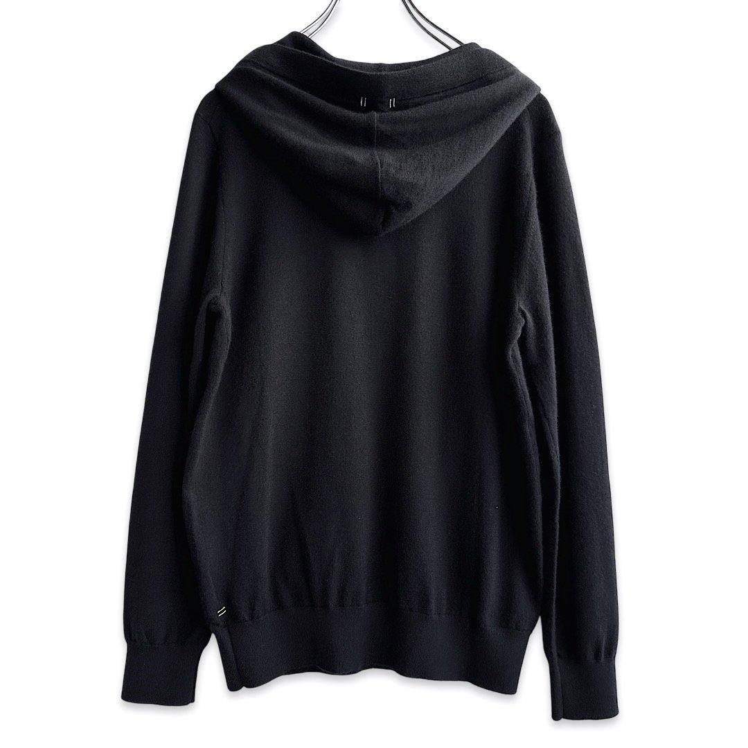 449 パーリーゲイツ 定価49,500円 カシミヤニットパーカー 紺 1 M